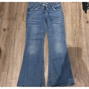 American Eagle Outfitters Medium Blue Flare Jeans